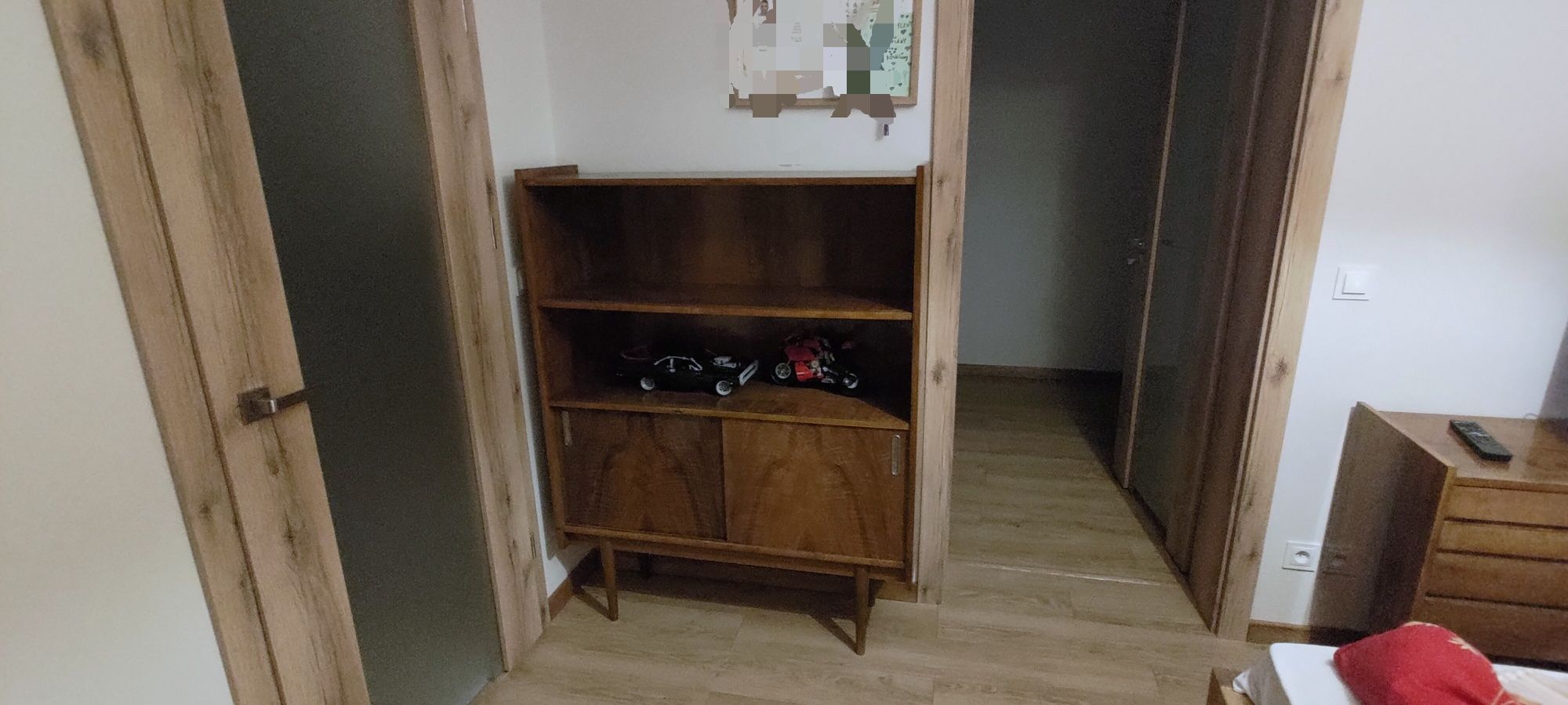 Komoda prl szuflada Bydgoskie Fabryki mebli regał Loft VINTAGE bibliot
