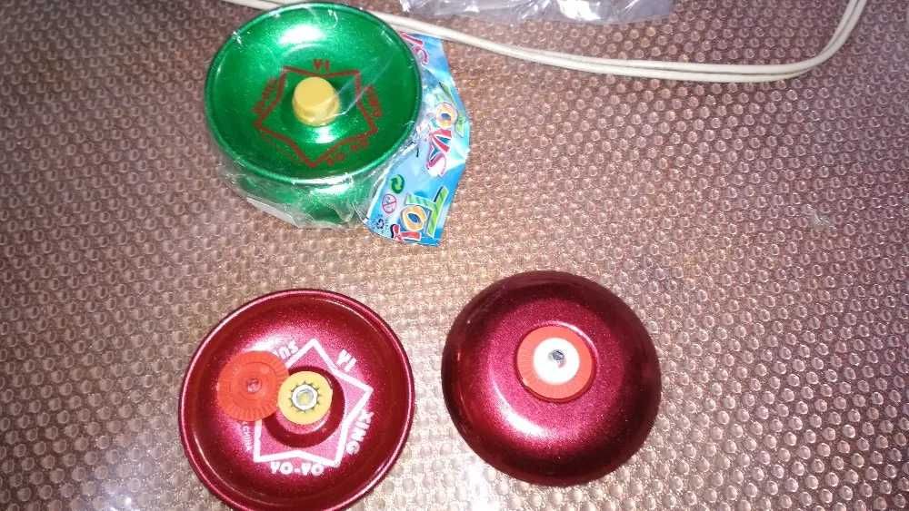 Yo-yo profissional yoyo ioio + cordão aluminio brinquedo novo jogo