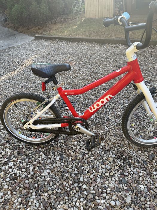 Rower woom 3 czerwony