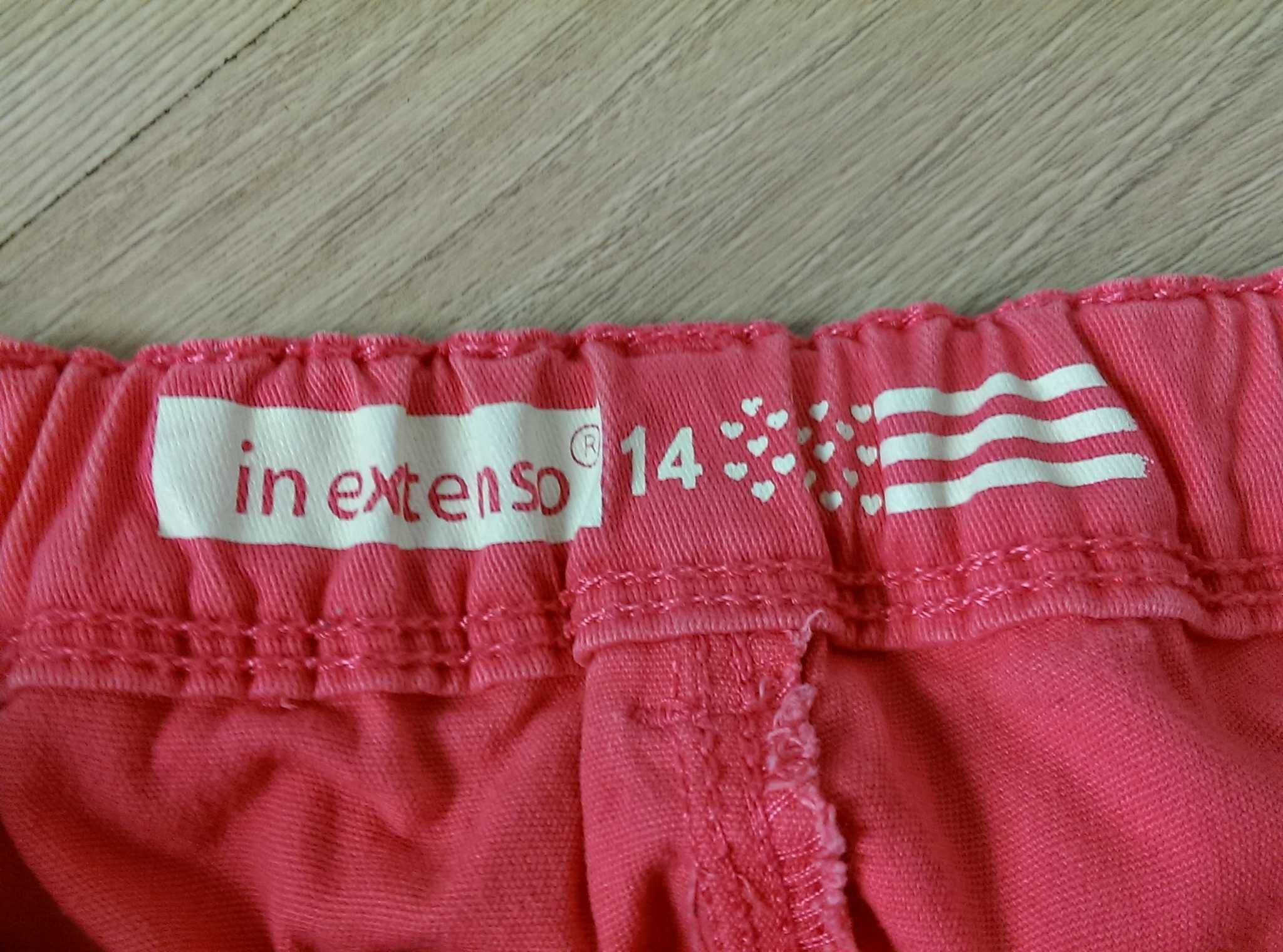 Szorty krótkie spodenki dziewczęce różowe in Extenso 155-161 cm 14 lat