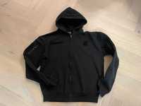 mil-tec bluza taktyczna tactical hoodie zipper black r. L