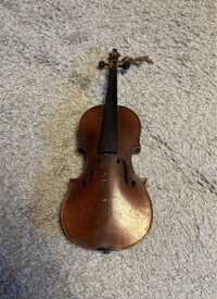 Stare skrzypce drewniane Antonius Stradivarius