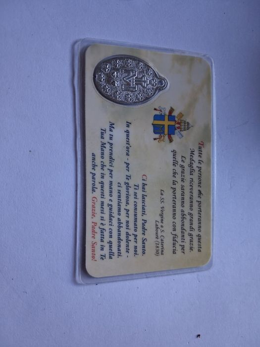 Lote medalhas religiosa e outros