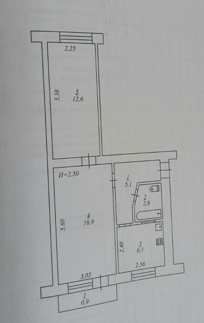 Продам 2х комн.квартиру на пл.АРТЁМА.