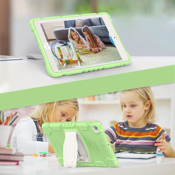 Etui do iPad Mini 6 Pancerne z Podstawką Zielone