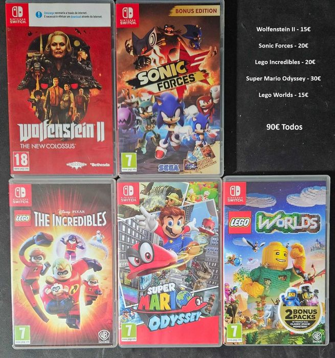 Jogos Nintendo Switch