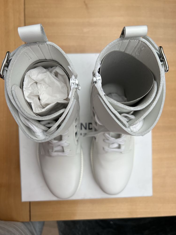 DONDUP - made in Italy - skorzane botki rozmiar 38