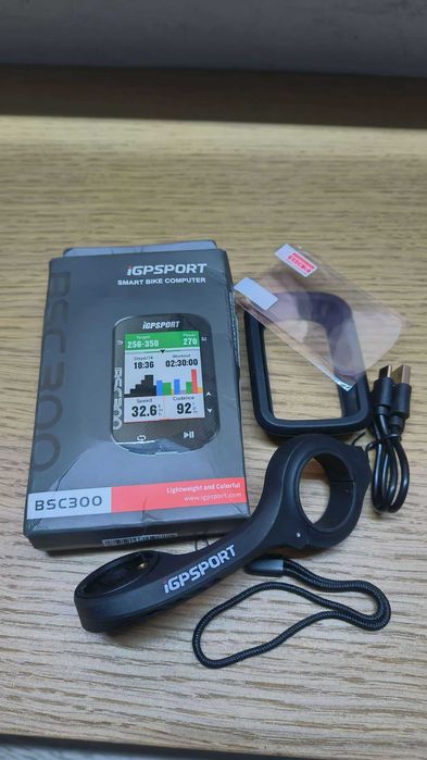 Licznik komputer rowerowy nawigacja GPS iGPSPORT BSC300 + uchwyt M80