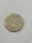 Moeda britânica Elizabeth II - D.G.REG.F.D. - 20 Pence de 1982