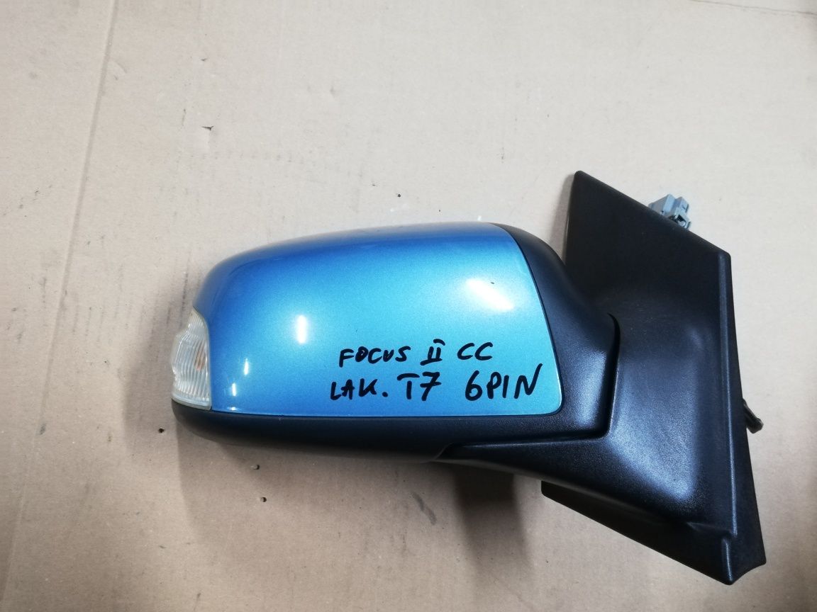 Lusterko zewnętrzne prawe Ford Focus mk2 CC kabriolet cabrio T7 6 pin