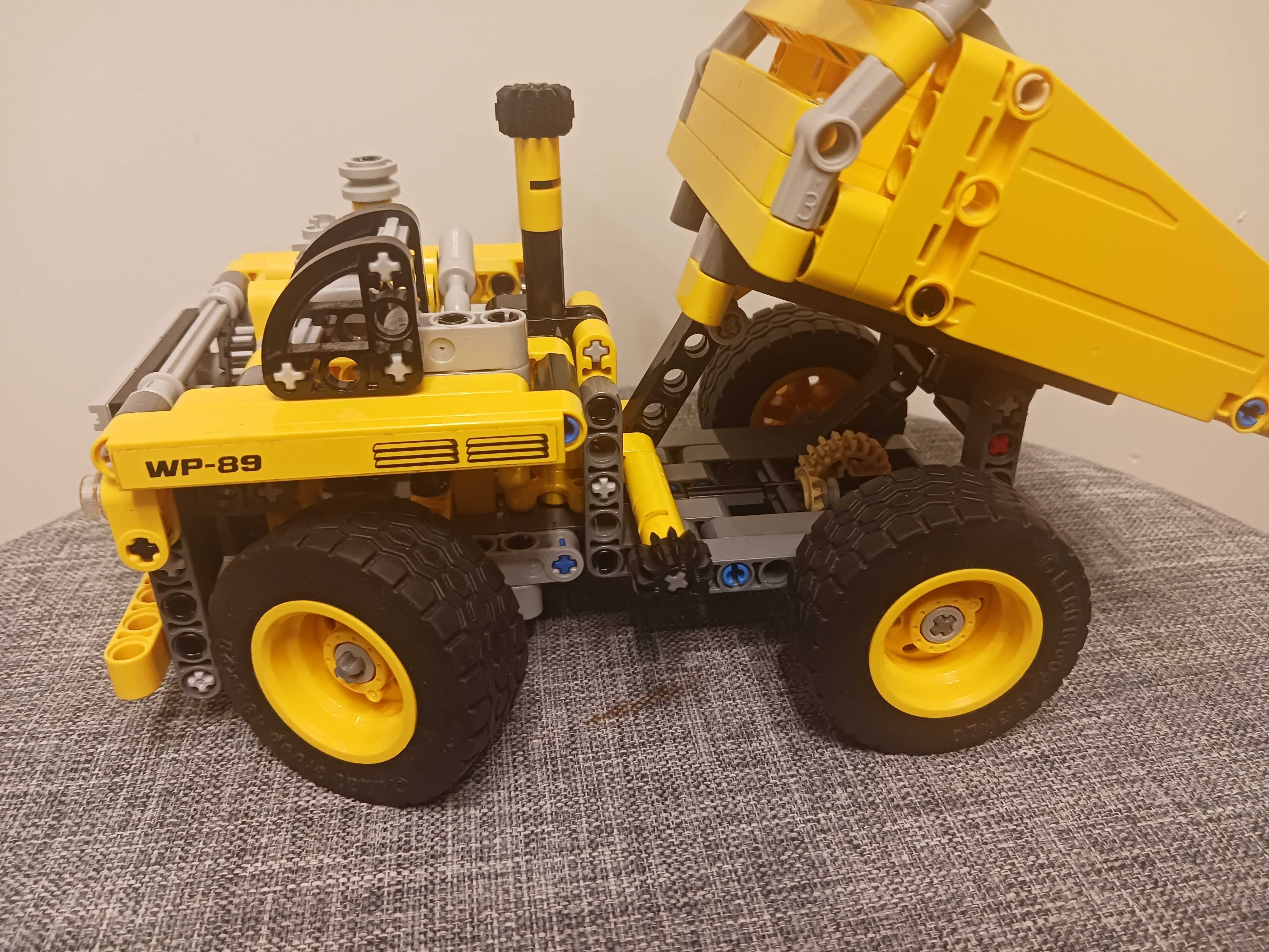 LEGO TECHNIC 42035 - Ciężarówka górnicza, jak nowy - klocki lego