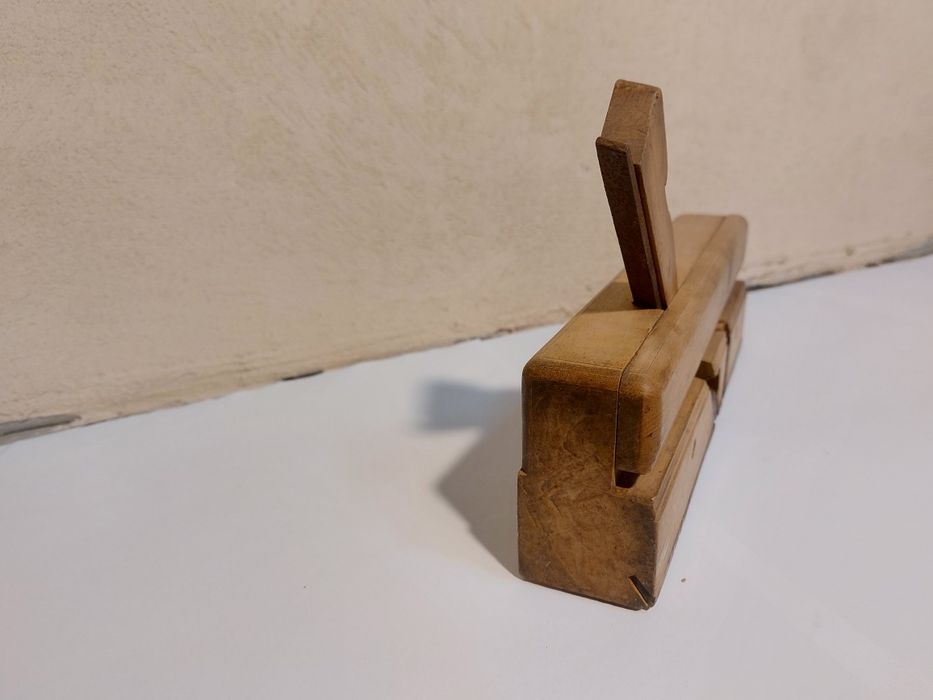 Strug stolarski niekompletny drewniany