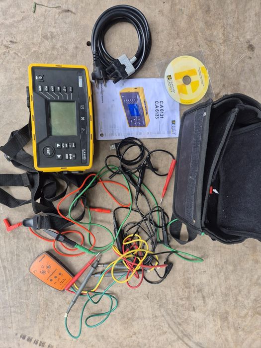 Wielofunkcyjny Tester/Miernik instalacji C.A 6133