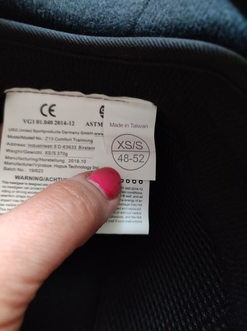 Kask USG jazda konna 48-52