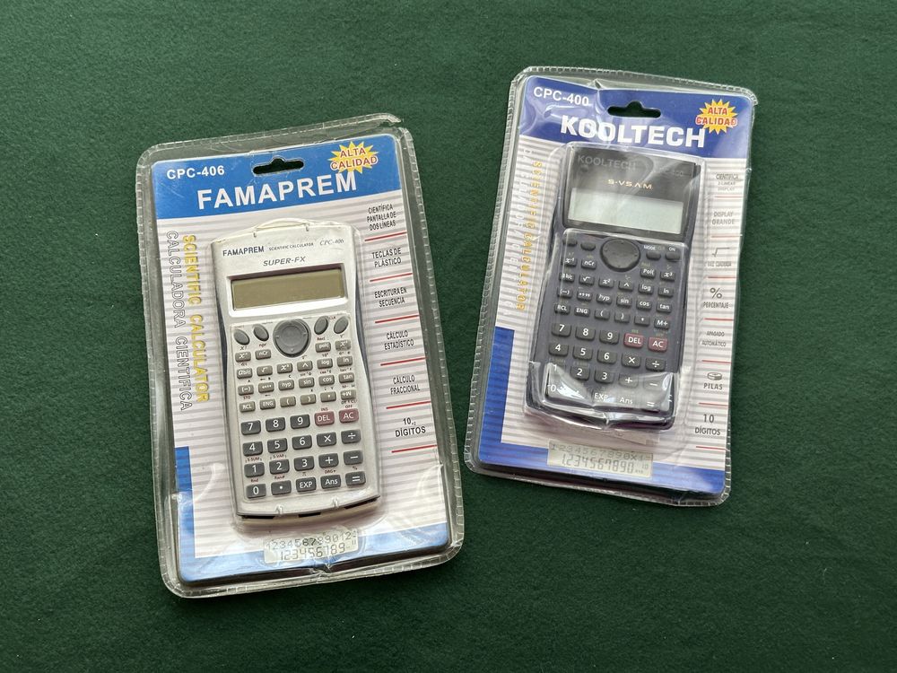 Lote de Calculadoras Científicas