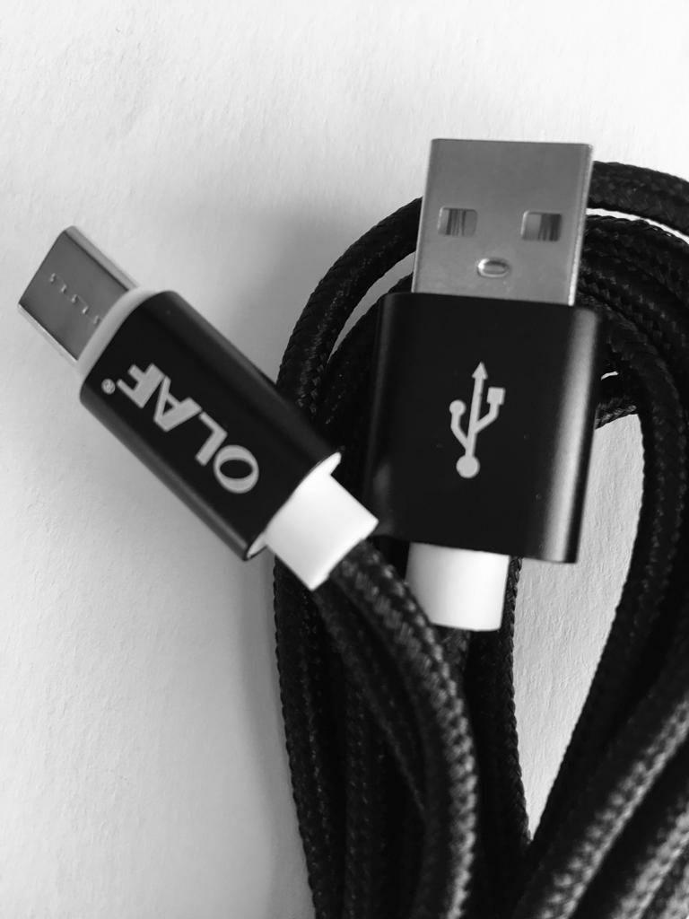 Cabo Micro USB com 2M de carregamentor rápido Novo e Embalado