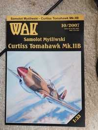 Model kartonowy WAK 10/2007 Samolot Curtiss Tomahawk Mk.11B