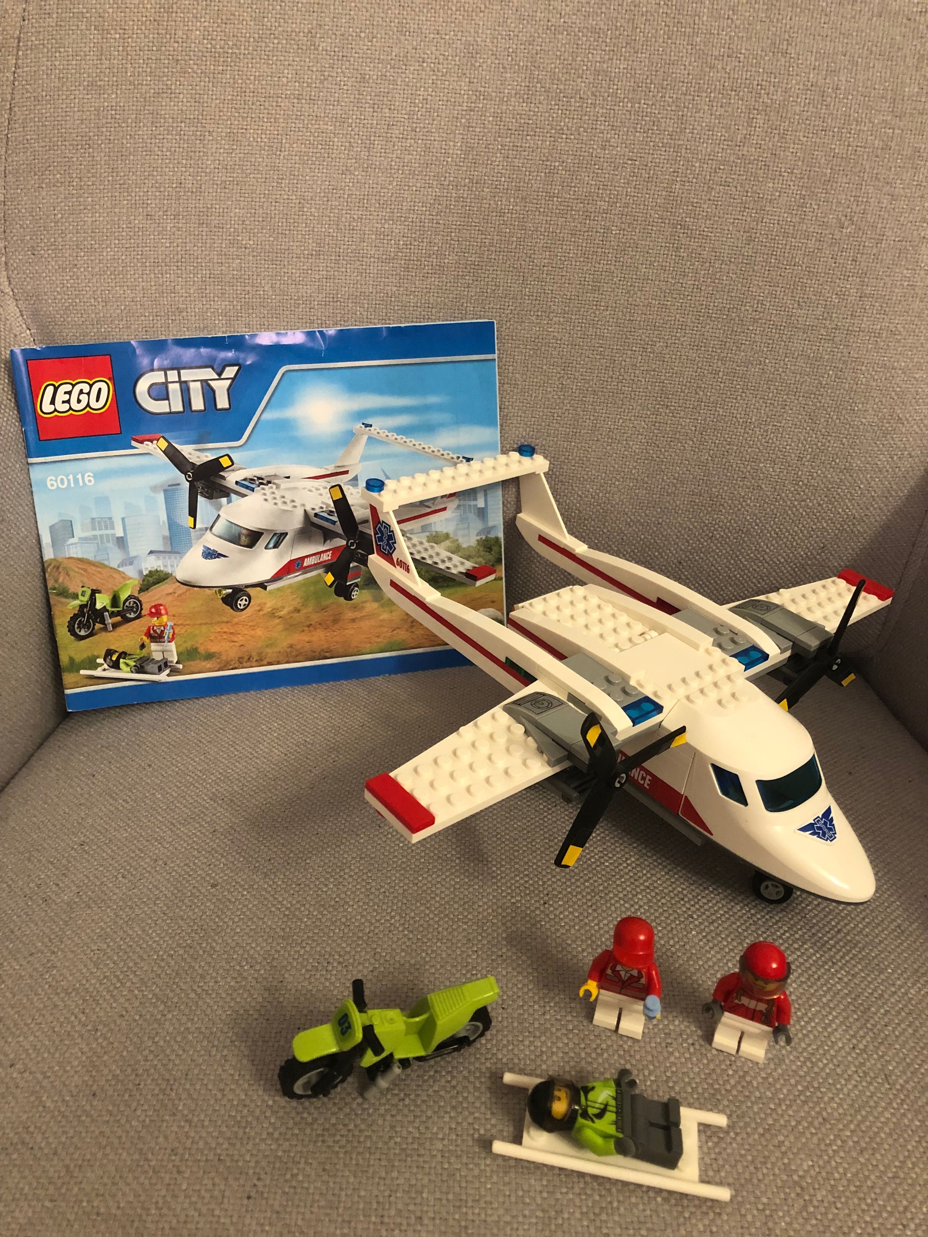 Lego City 60116 samolot ratowniczy