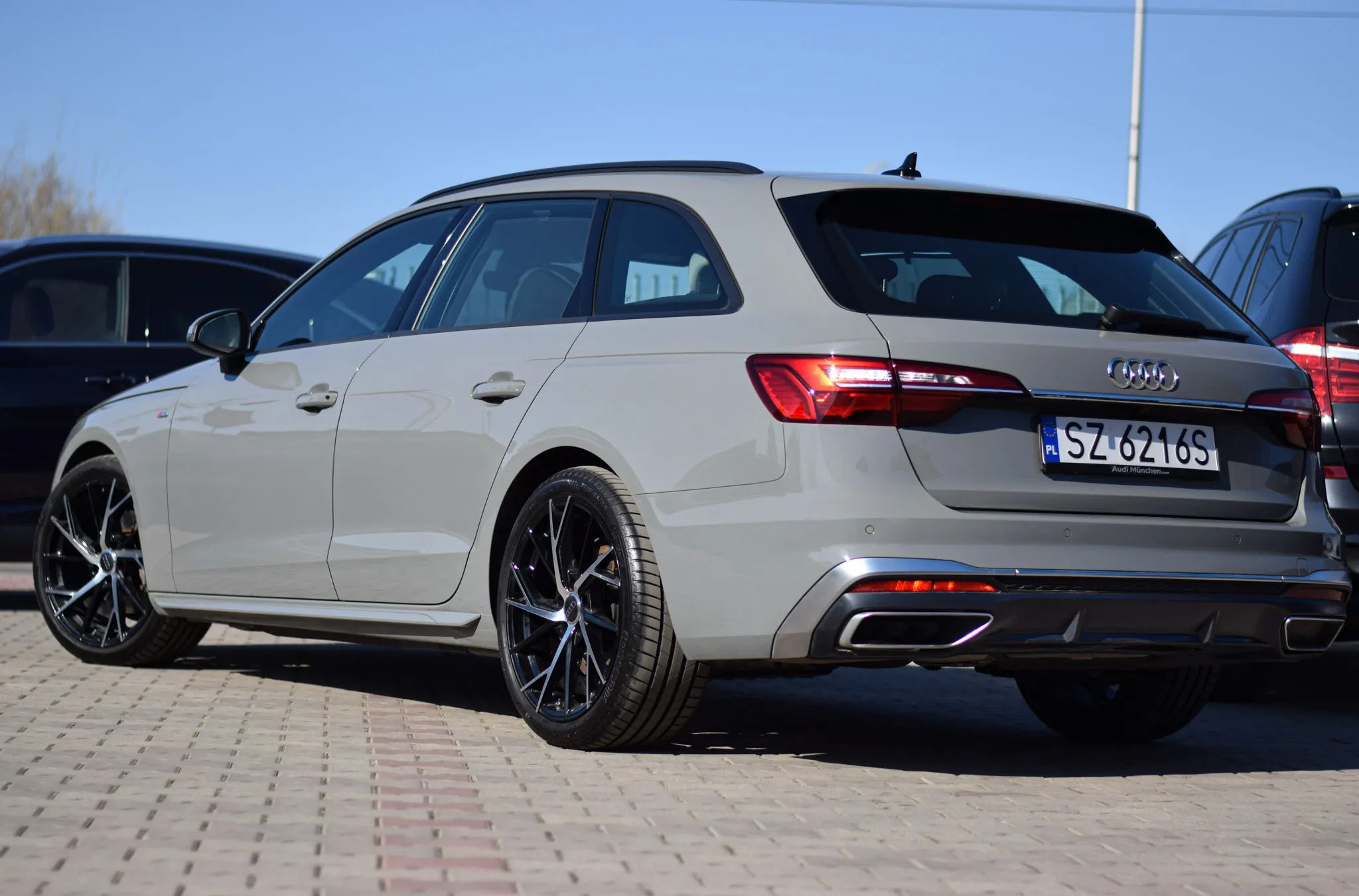 Audi A4 40 TDi aut S-Line Webasto Masaż Pamięć HUD Hak Blis Virtual FullLed 18