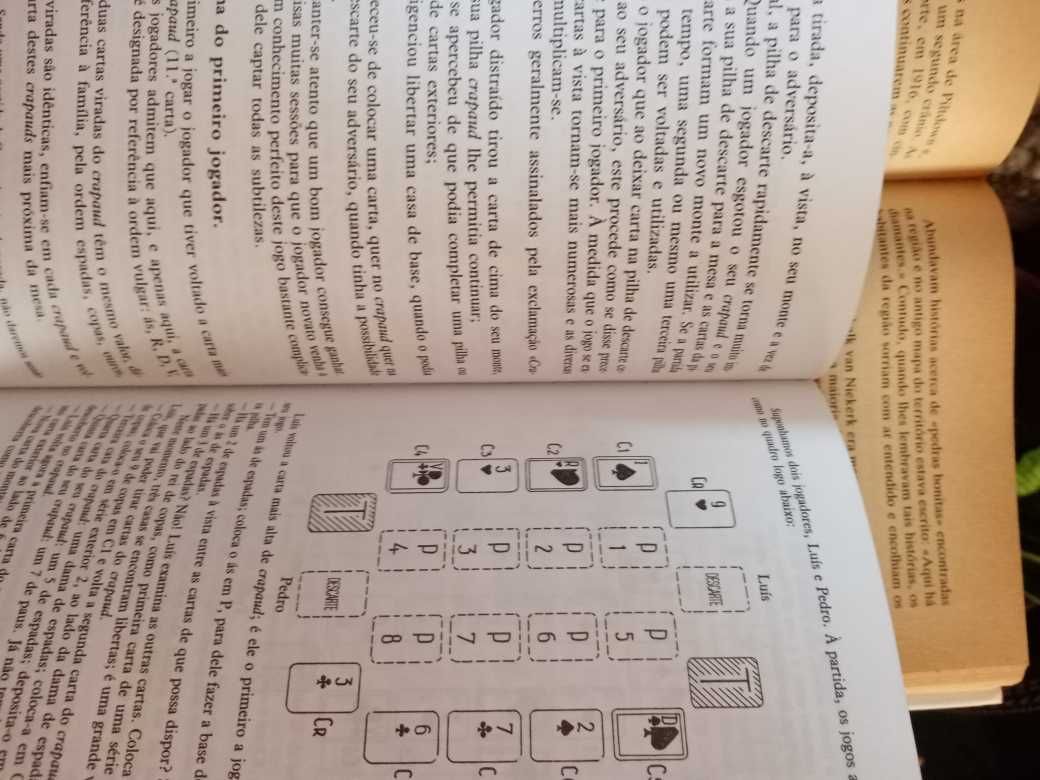 2 Livros - Grande Erros e Todos os Jogos de Cartas
