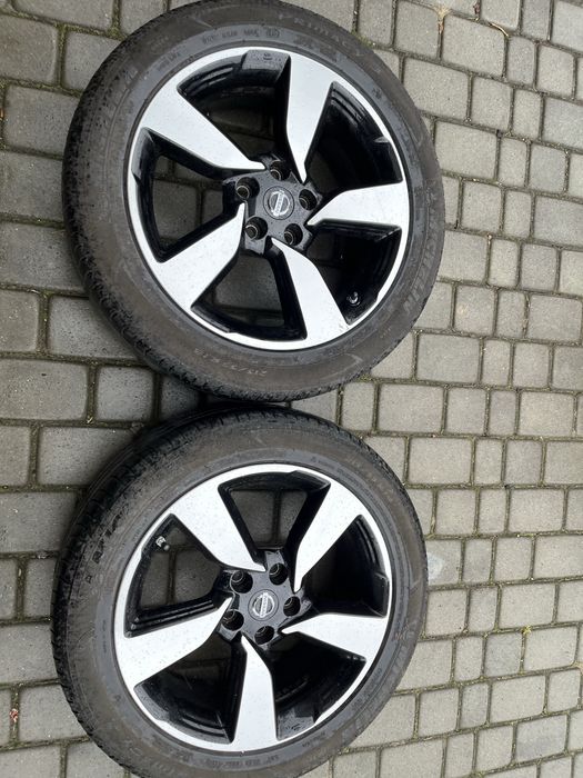 Alufelgi 5x114,3 18 cali Nissan Qashqai J11 X-trail opony 215/55/18
