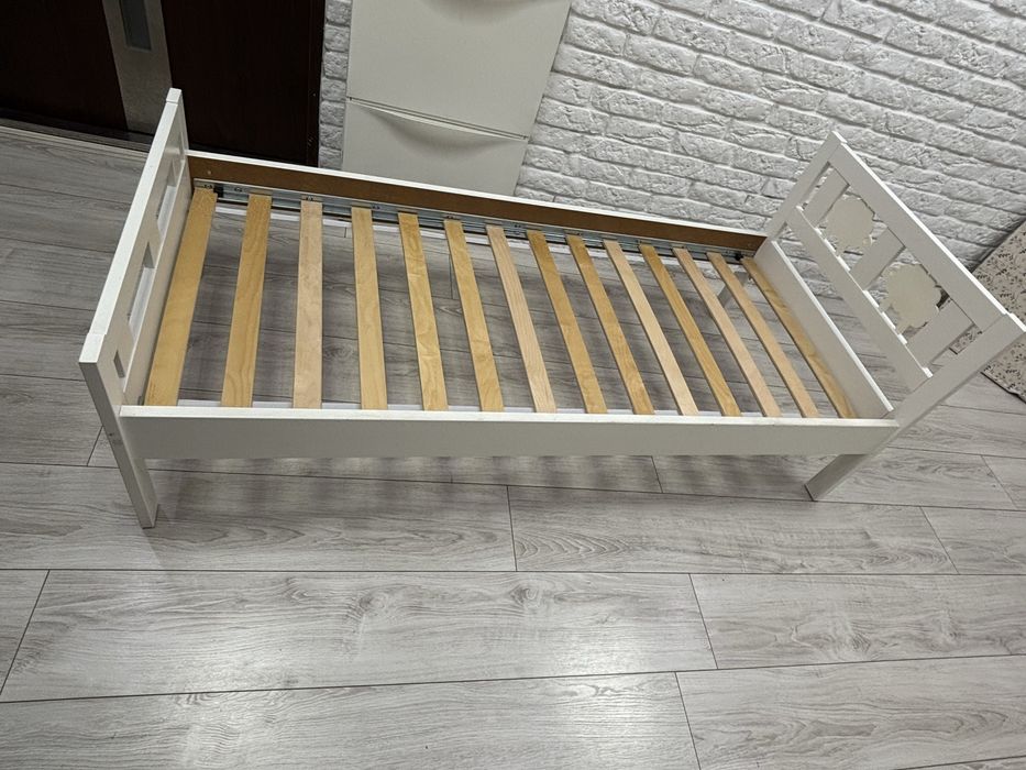 Lozko ikea dzieciece z barierka 160cm x 80cm