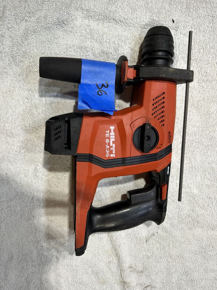 Hilti te6-a36 młotowiertarka,akumulatorowa,kucie