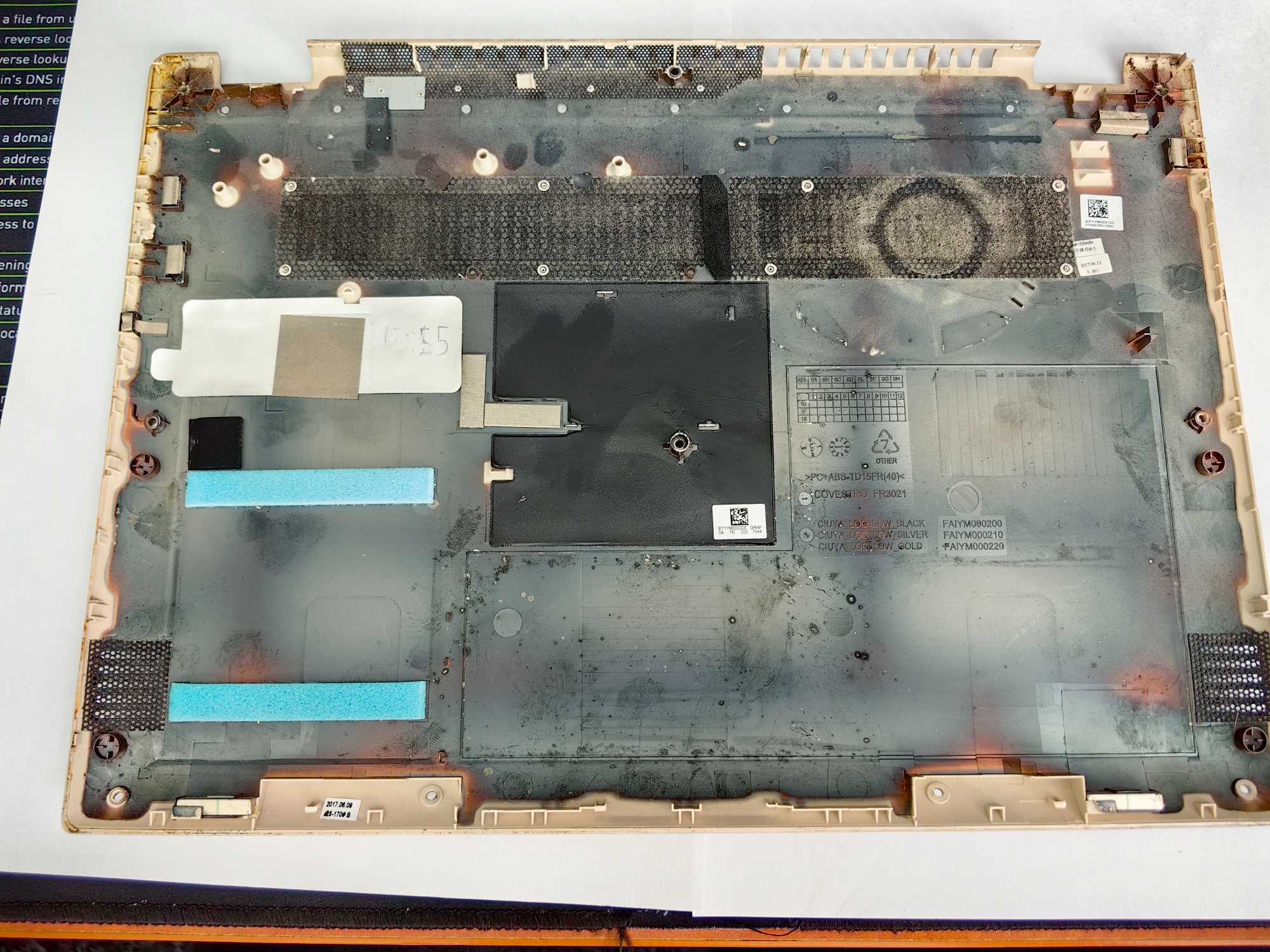 Dolna obudowa Lenovo Yoga 520 – 5CB0N67629 (złoty metaliczny)