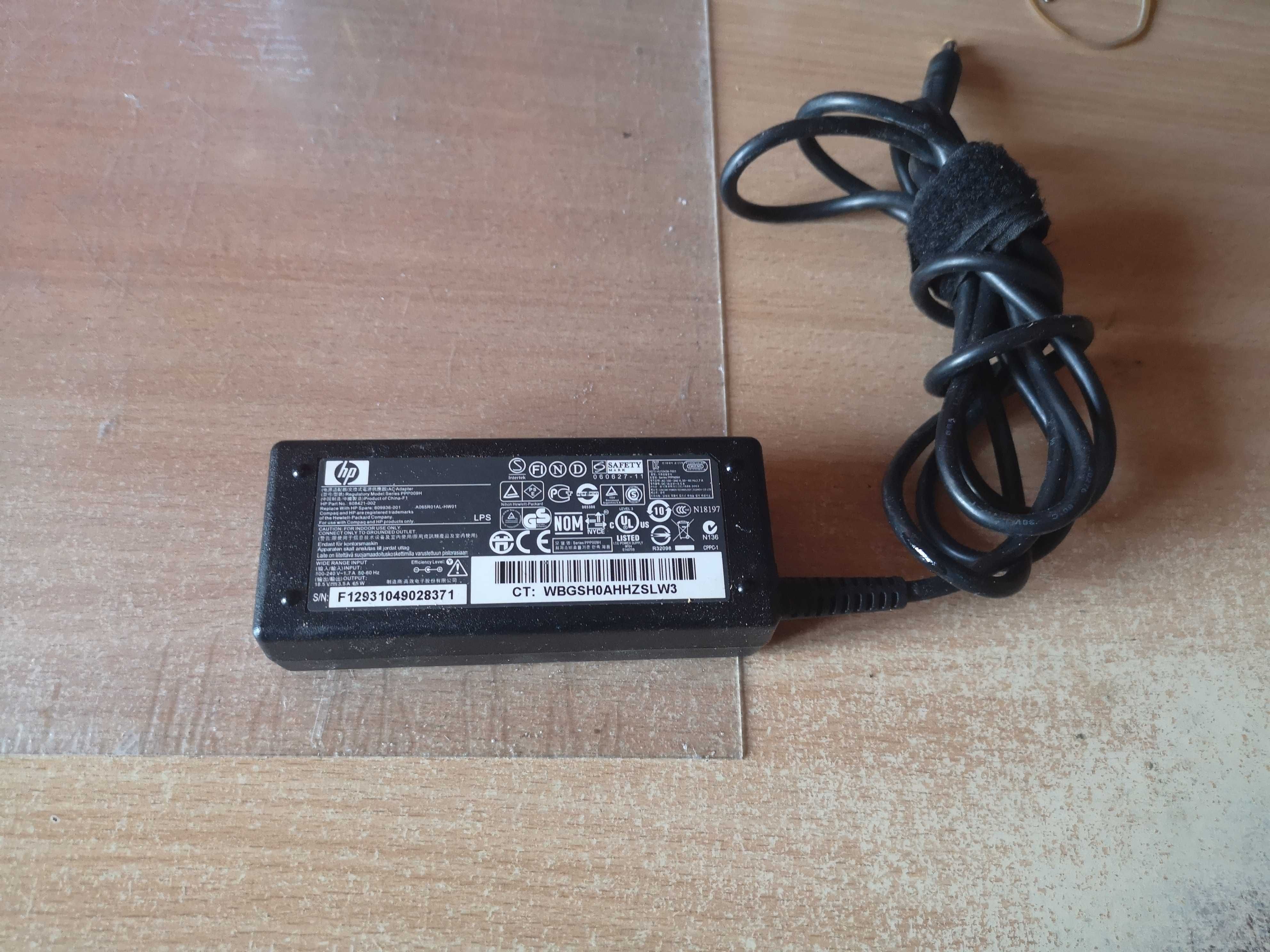 Oryginalny zasilacz HP, Compaq PPP009H 65W 18,5V do laptopów hp