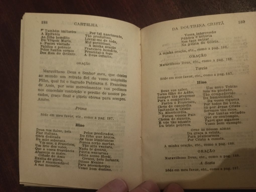 Cartilha ou compêndio da doutrina cristã  de 1924