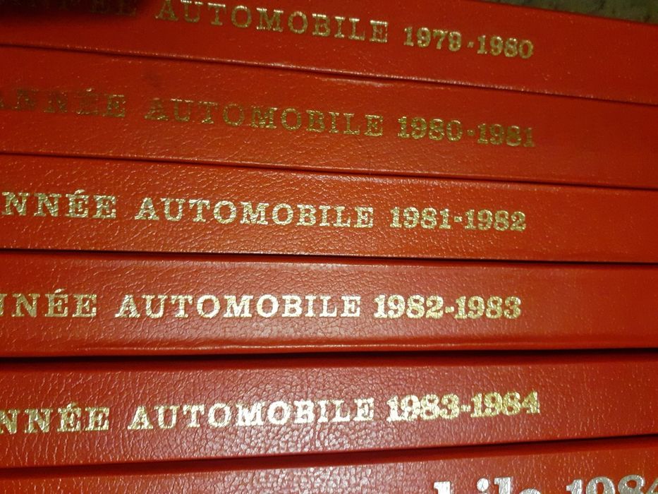 Livros antigos L'année automobile
