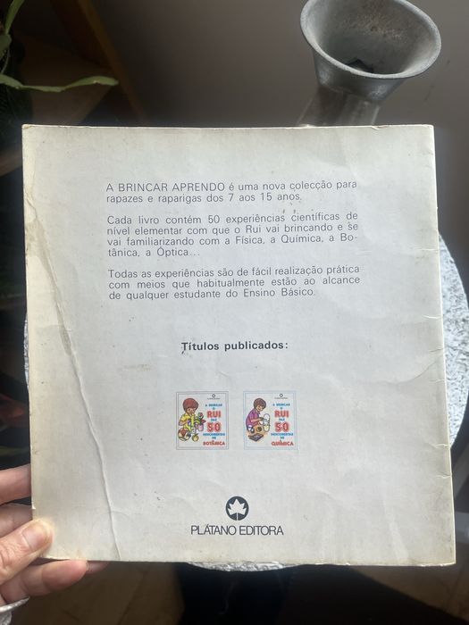 A brincar o Rui faz 50 descobertas de química. Ramón Sabatés