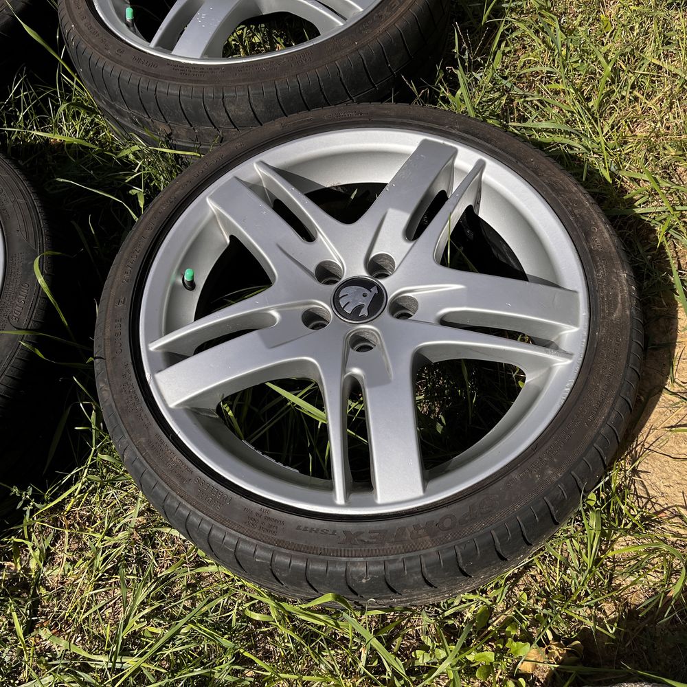 Диски r17 5x100 skoda, subaru, шкода