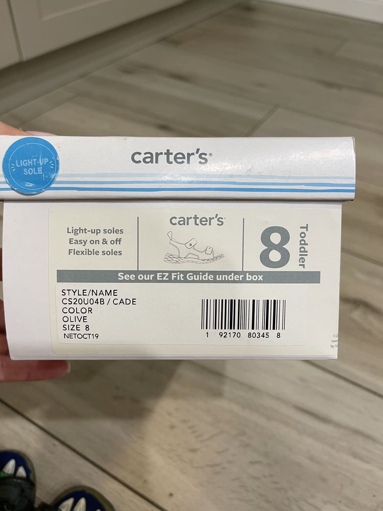 сандалії carter’s