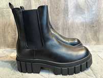 Czarne botki damskie Only platforma 41