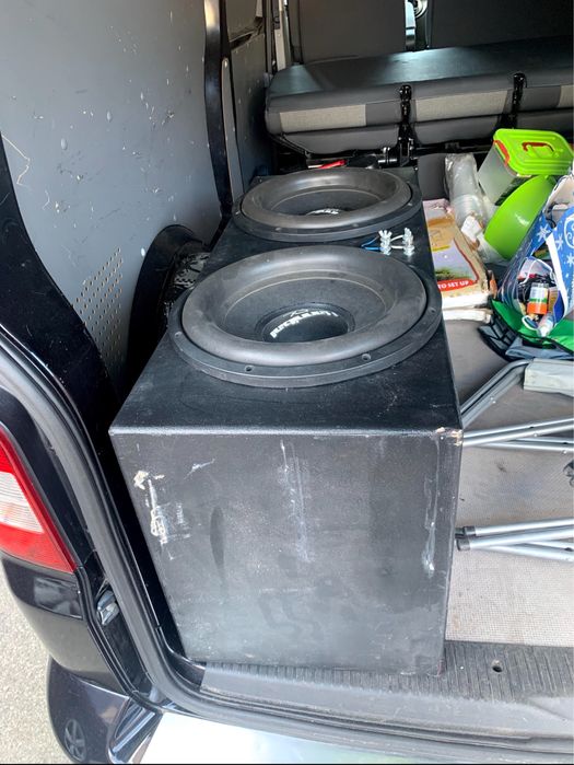 Два Сабвуфера Alphard Hannibal FX38D2 в коробі