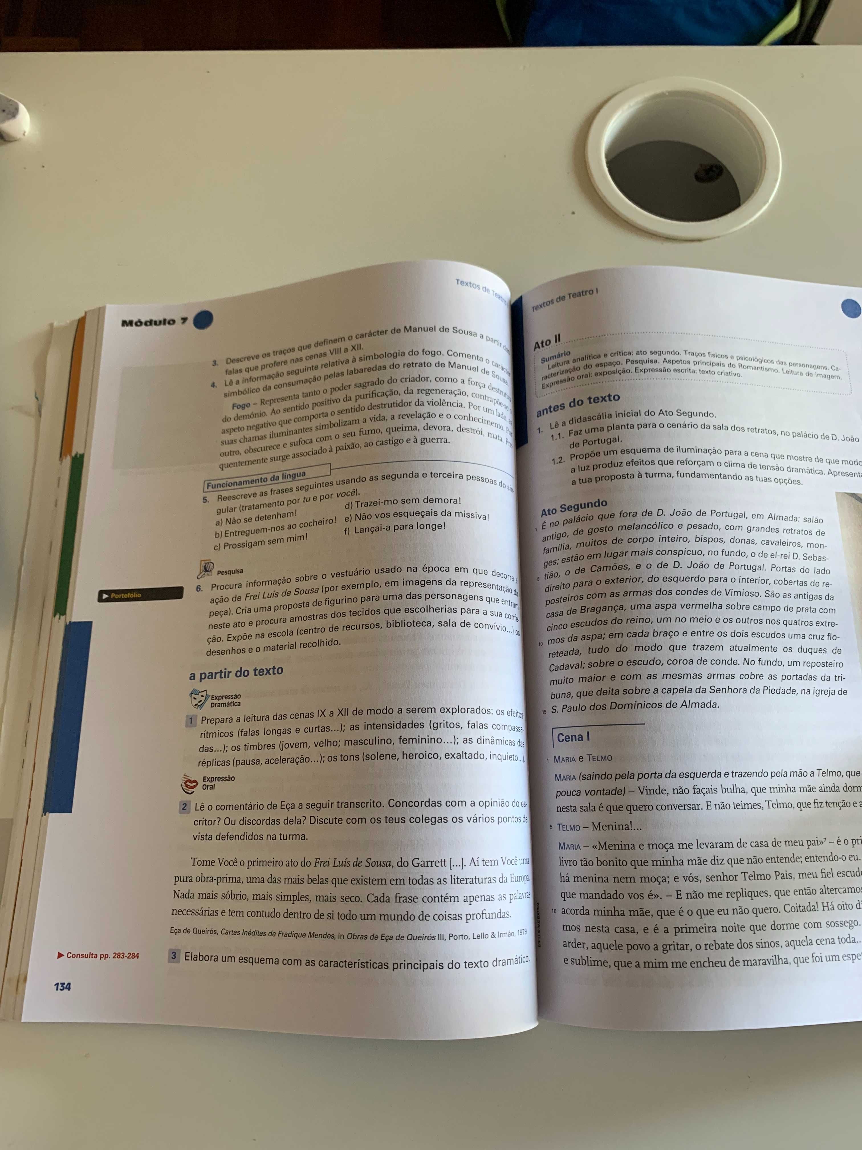 Livro Português Ensino Profissional Módulos 5, 6, 7 e 8 - envio CTT