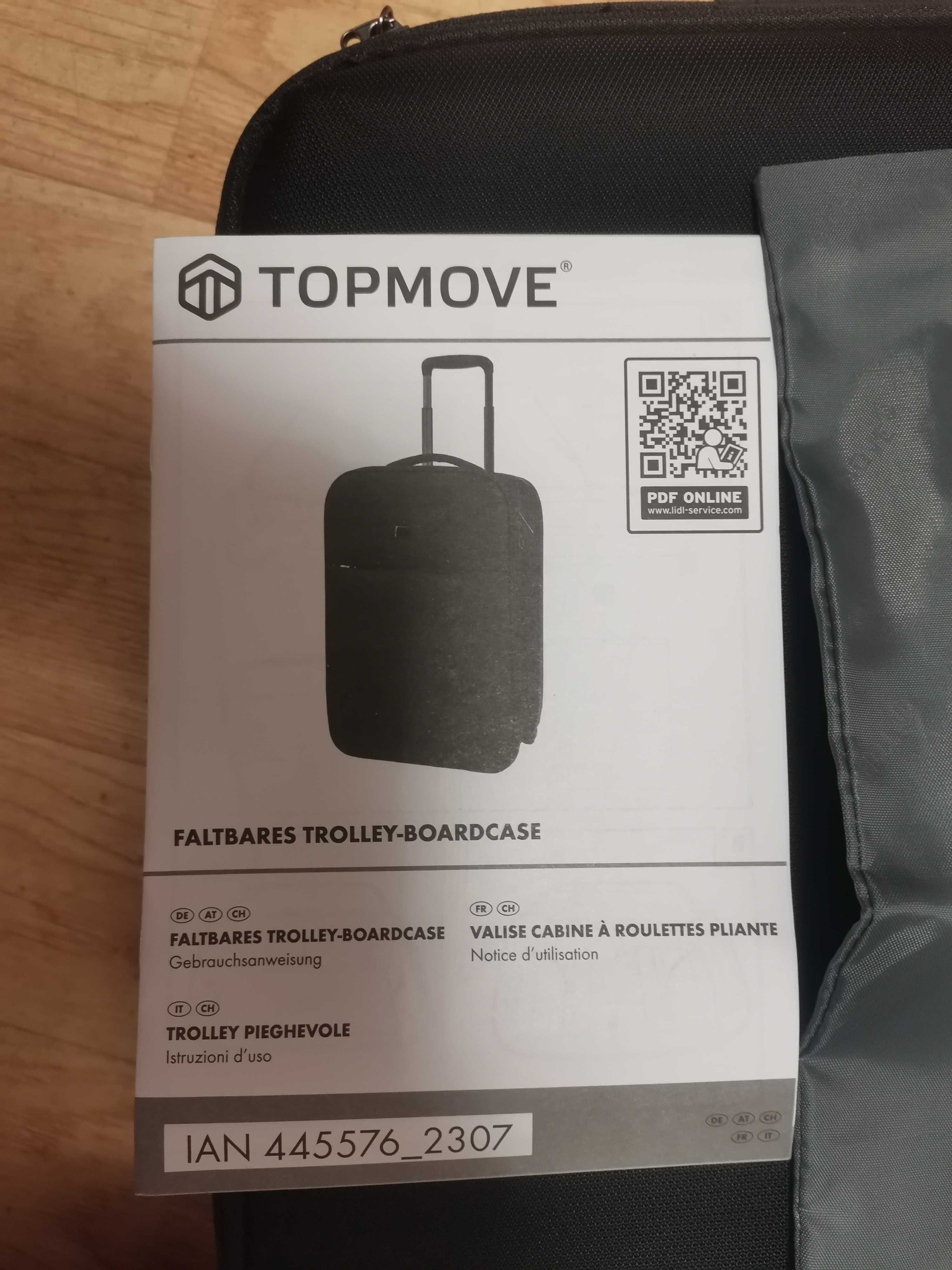 TOPMOVE Walizka składana, 40 l