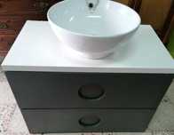 Movel com lavatório WC, 80x59x46cm, por 45€