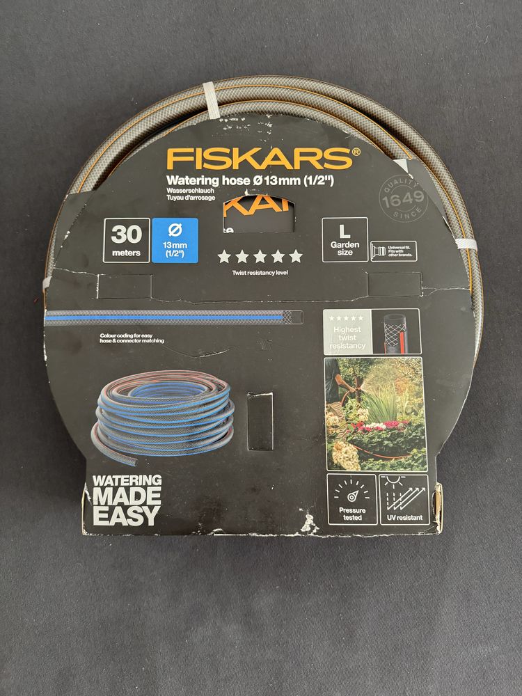 Wąż ogrodowy Fiskars X-solid 1/2 cala 30 m