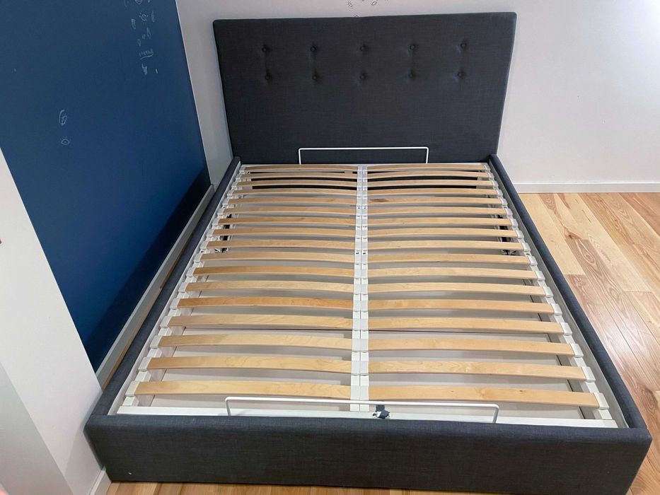 Łóżko IKEA Gvarv podnoszone tapicerowane,roz.180x200 i 140x200cm- dost