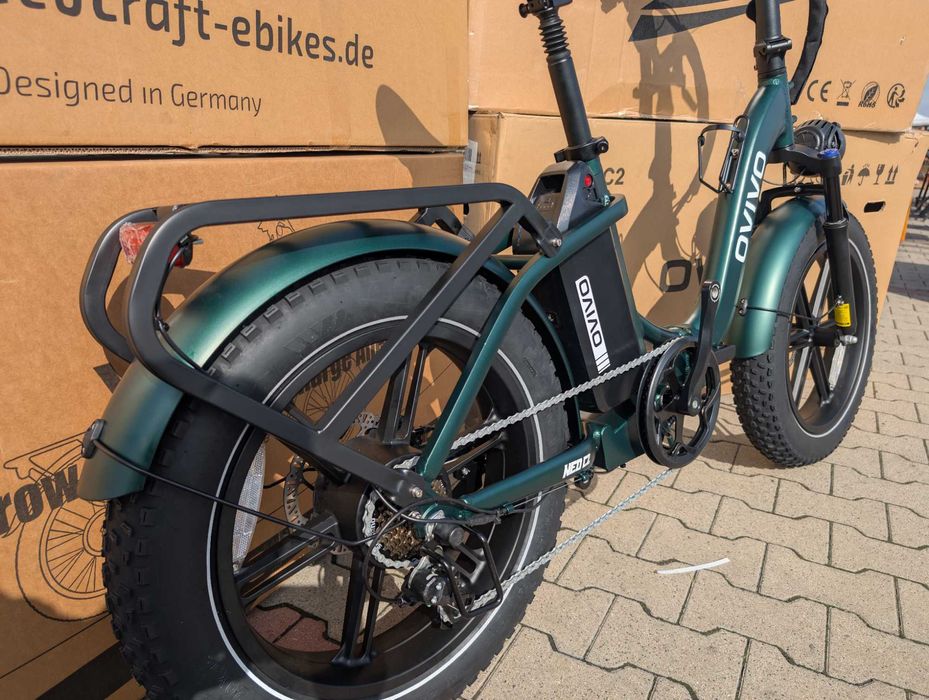 NOWY składany  Rower elektryczny OVIVO NEO C2 48V18Ah