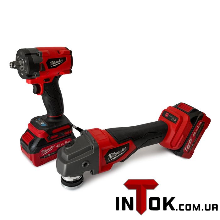Набор аккумуляторного инструмента Milwaukee SET3 | 48V | 5.0 A/h