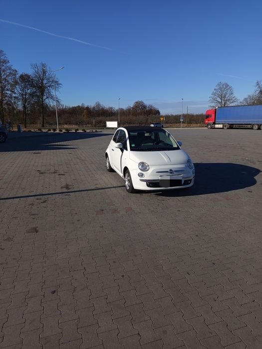 Fiat 500 1.2 Cabrio | 2011 r. | Benzyna |Ikona stylu w dobrym stanie