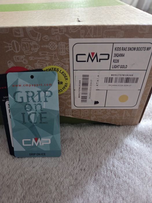 Зимові дитячі чобітки (сапожки) CMP 37 р. устілка 24