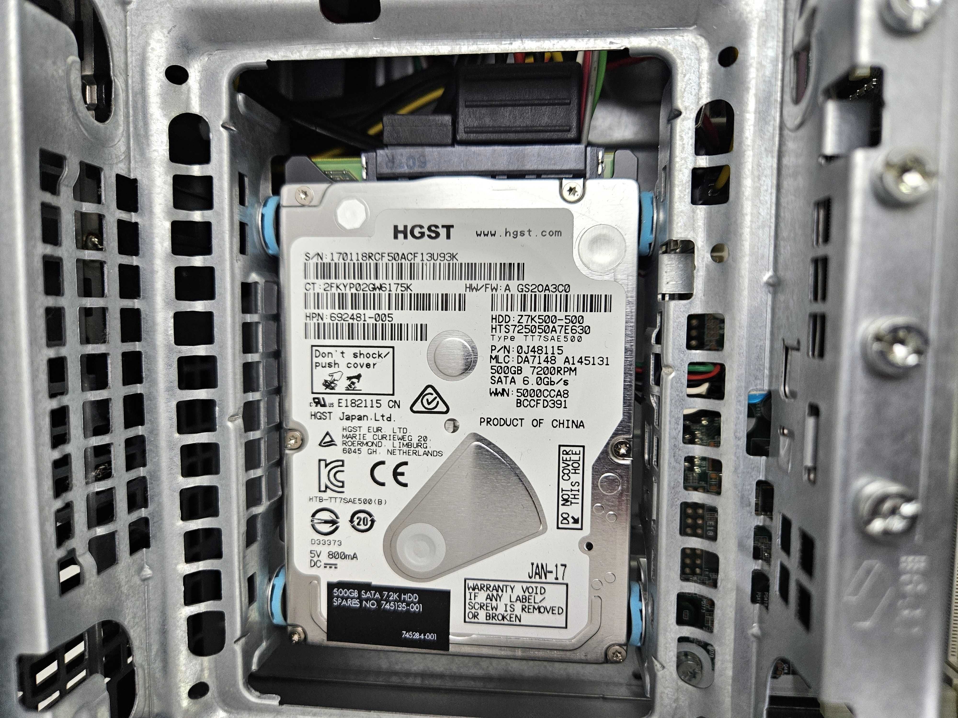HP Prodesk 600 G2 системний блок i3-6100/8Gb DDR4/500Gb HDD/WIN 10 PRO