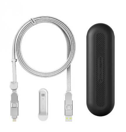 Kabel Rolling XL ultraszybkie ładowanie 3m 100W USB A/ C/Micro, Apple