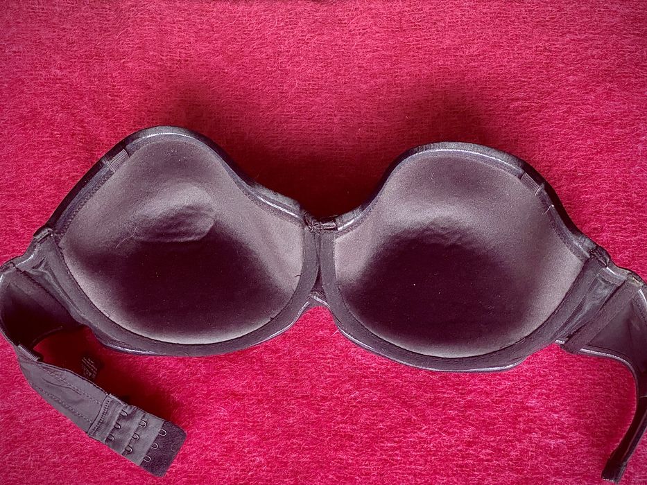 Бюстгальтер на косточках. NEXT. . Чёрное нижнее белье. Бра.