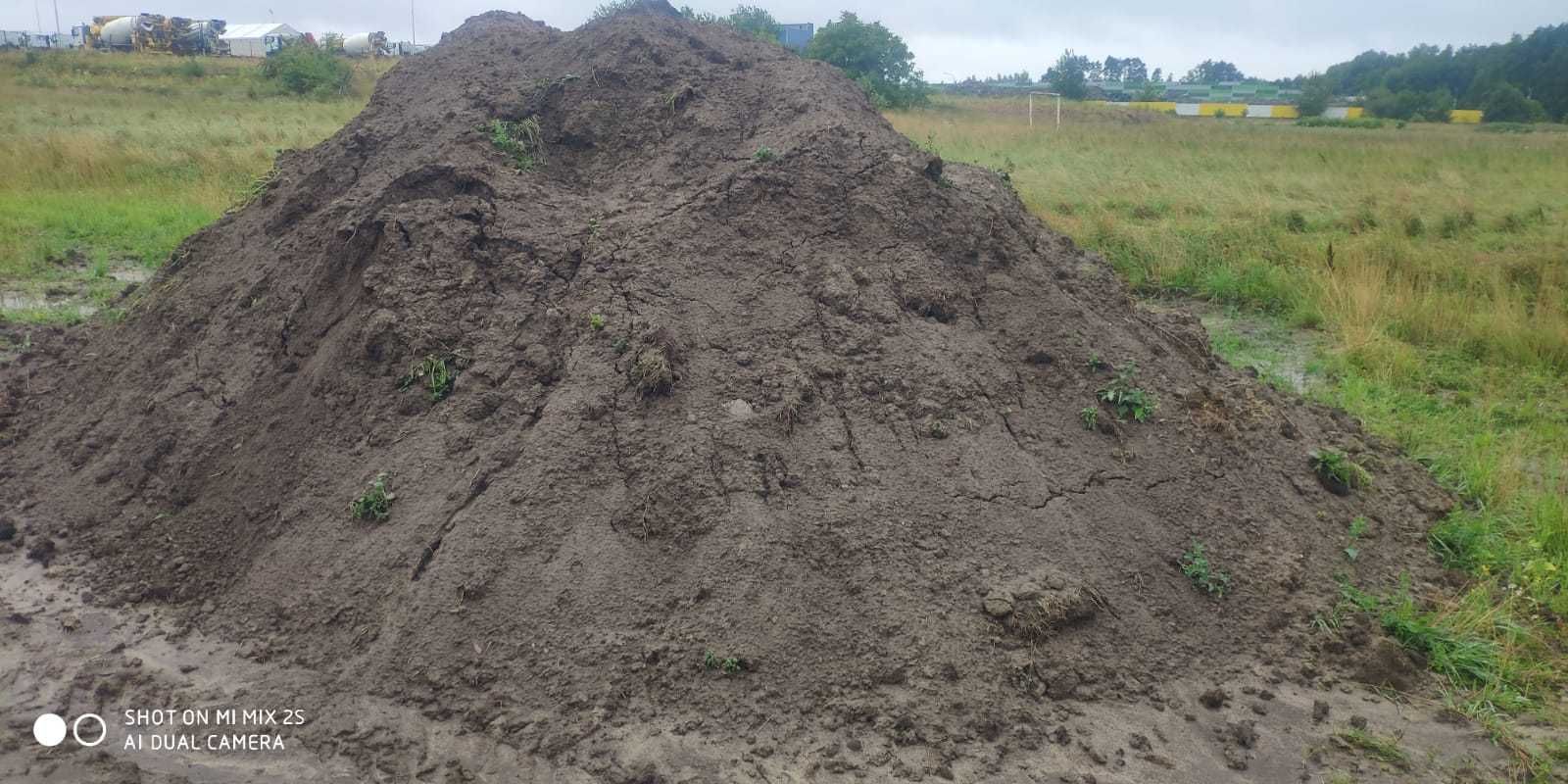 Ziemia ogrodowa prosto z pola nie "ulepszana" Kielce Bilcza trawnik