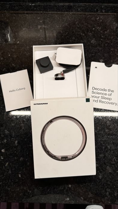 Ultrahuman Ring AIR S14 Silver, 14, novo